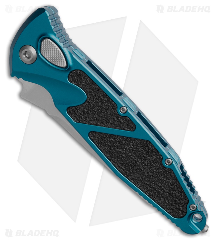 Microtech Socom Elite T/E Automatic Knife Blue (4" SW Serr) 161A-11BL