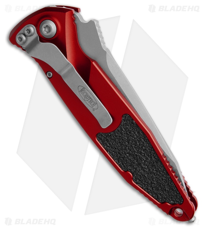 Microtech Socom Elite T/E Automatic Knife Red (4" Apocalyptic) 161A-10APRD