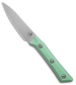 Microtech Paring Fixed Blade Kitchen Knife Caribbean Blue G-10 (3.5" SW)