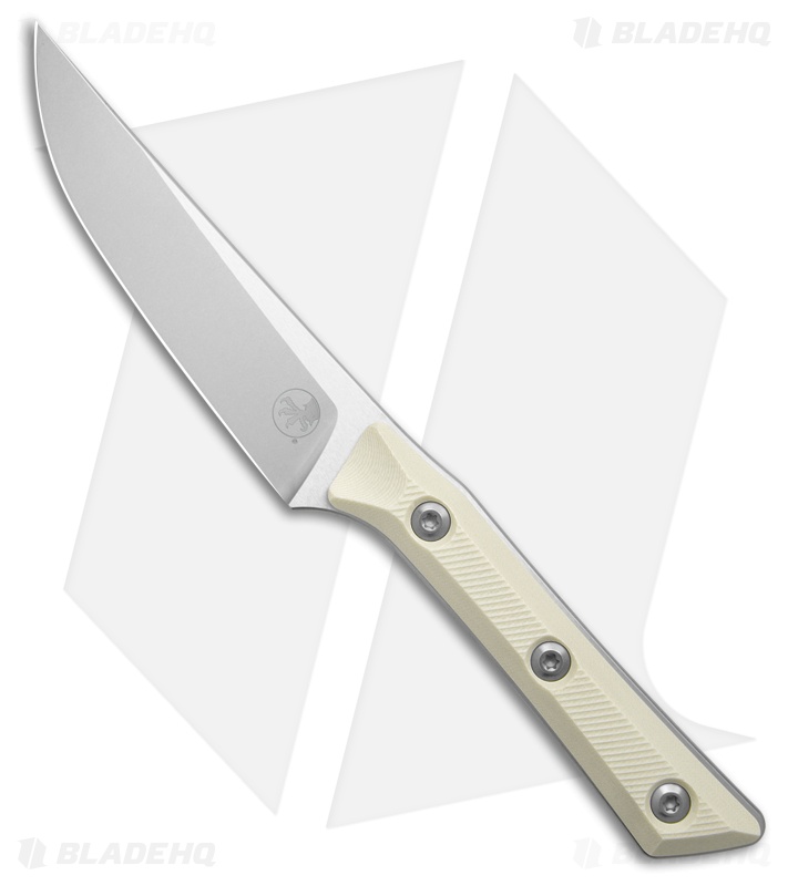 Microtech 4.5" Steak Knife Set Ivory G-10 (4.5" Stonewash)