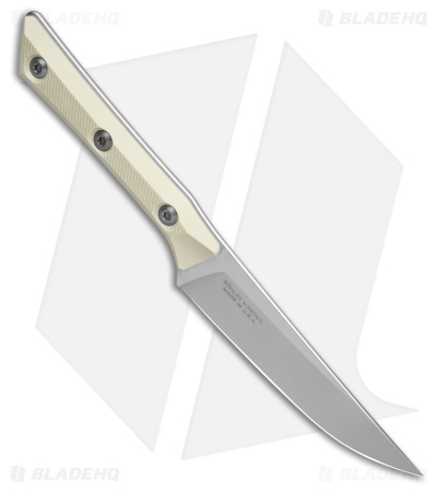 Microtech 4.5" Steak Knife Set Ivory G-10 (4.5" Stonewash)