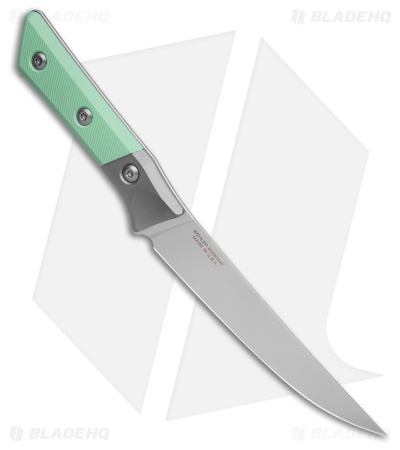 Microtech Boning Fixed Blade Kitchen Knife Caribbean Blue G-10/Ti (6.125" SW)