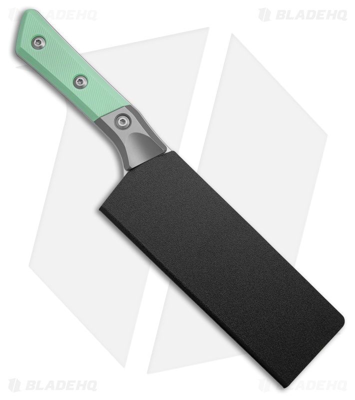 Microtech Santoku Kitchen Knife | Caribbean Blue G-10/Ti
