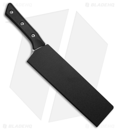 8" Chef Knife Stonewash Stand Black G-10