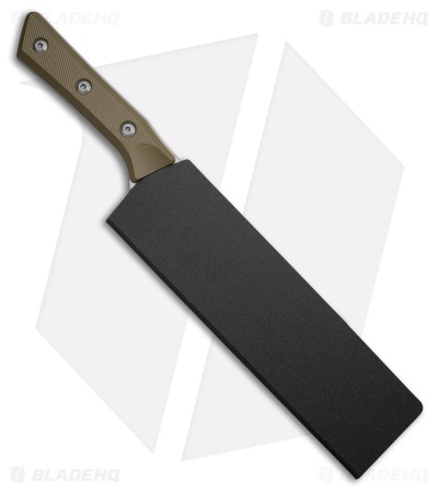 Microtech 8" Chef Fixed Blade Knife OD Green G-10 (8" Stonewash) 3000-10OD