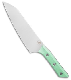 Microtech 8" Chef Fixed Blade Knife Caribbean Blue G-10 (8" Stonewash) 3000-10CA
