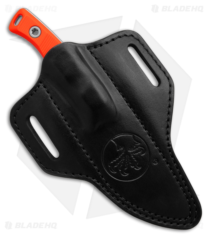 Microtech Akris Fixed Blade Knife Ember G-10 (3.7" Stonewash M390MK)