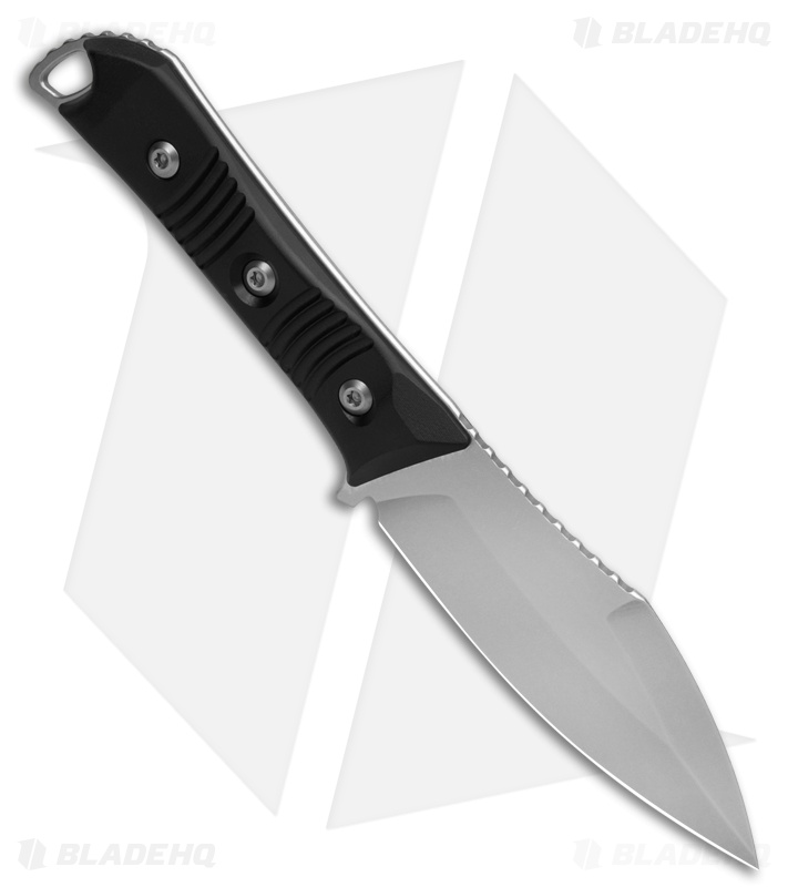 Microtech Always Survive Fixed Blade Knife Black G-10 (4.5" SW)