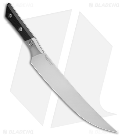 Microtech Butcher Knife Bead Blasted Bolster Black G-10 (10.25" Stonewash)