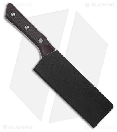Microtech Santoku Fixed Blade Knife Black Cherry G10 (6" SW) 3200-10BC