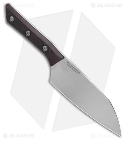 Microtech Santoku Fixed Blade Knife Black Cherry G10 (6" SW) 3200-10BC