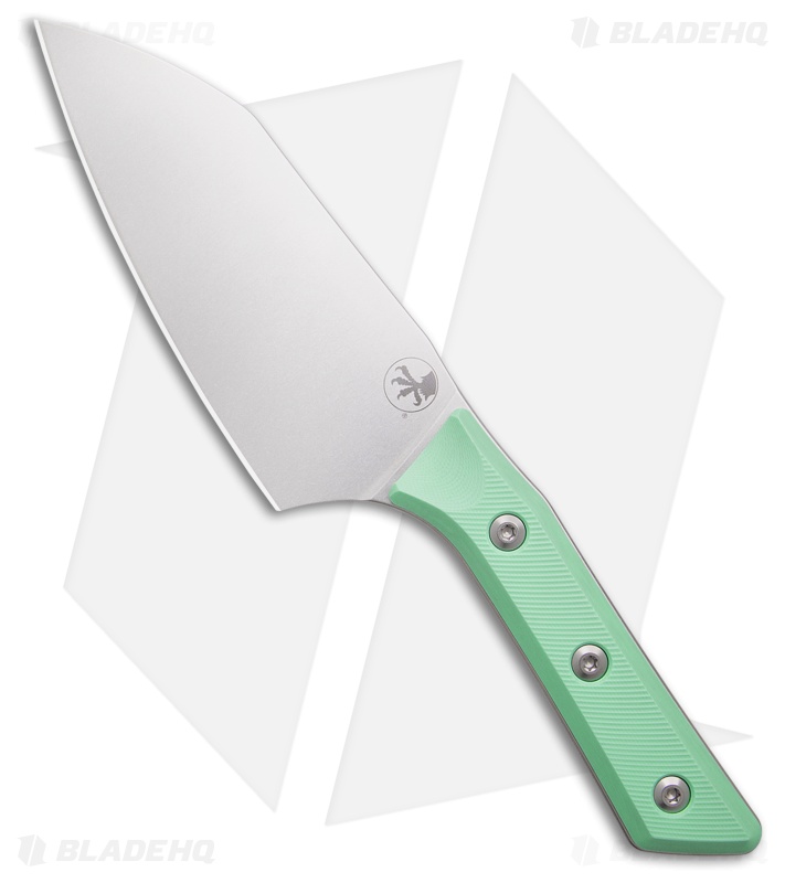 Microtech Santoku Fixed Blade Knife Caribbean Blue G10 (6" SW) 3200-10CA