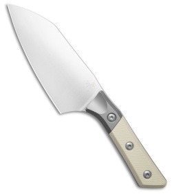 Microtech Santoku Fixed Blade Knife Ivory G10 (6" SW) 3200B-10IV