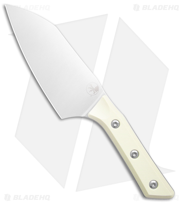 Microtech Santoku Fixed Blade Knife Ivory G10 (6" SW) 3200-10IV
