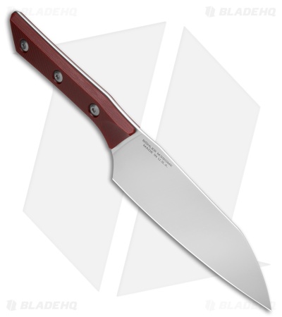 Microtech Santoku Fixed Blade Knife Merlot G10 (6" SW) 3200-10MR