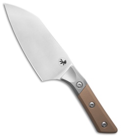 Microtech Santoku Fixed Blade Knife Tan G10