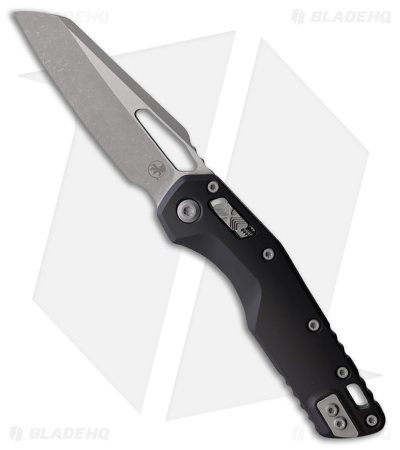 Microtech MSI Ram-Lok Knife Black Smooth Aluminum (3.9" Apocalyptic)