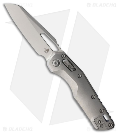Microtech MSI Ram-Lok Knife SW Slab Titanium/Blue Accent (3.9" SW)