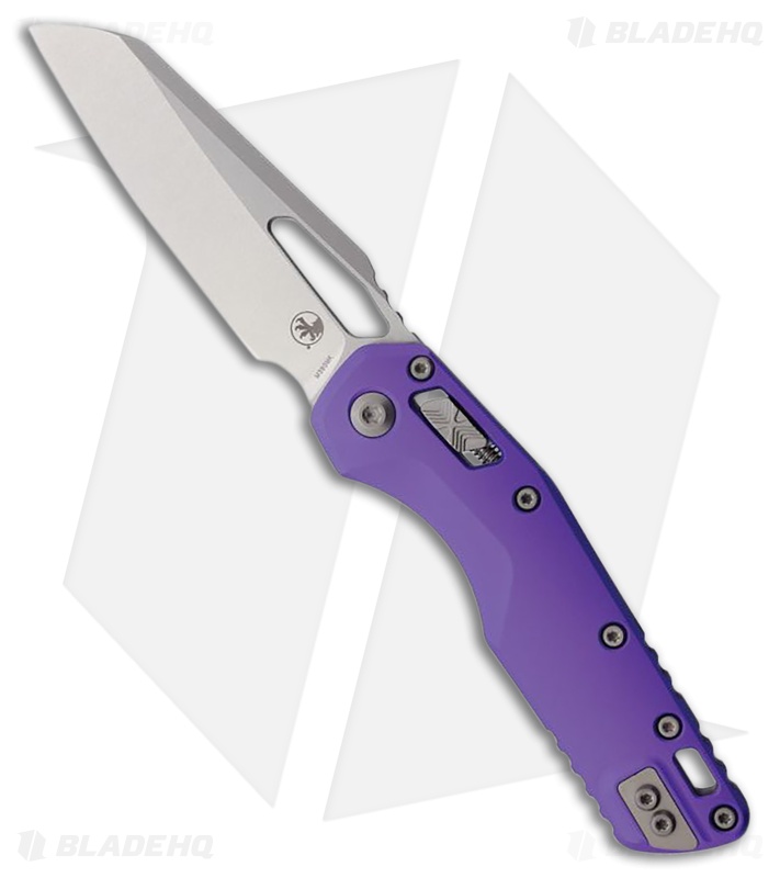 Microtech MSI Ram-Lok Knife Purple Aluminum (3.9" Stonewash)