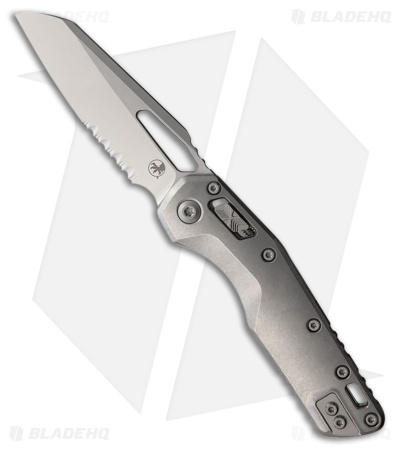 Microtech MSI Ram-Lok Knife SW Slab Titanium/Bronze Accent (3.9" SW Serr)