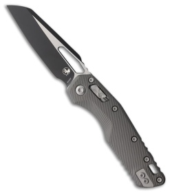 Microtech MSI Ram-Lok Knife Fluted Natural Clear Aluminum (3.9" Two-Tone)