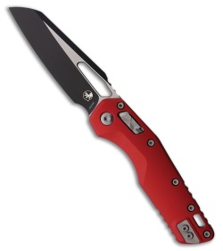Microtech MSI Pocket Knife Orange Frag Aluminum Two-Tone Serr