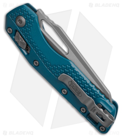 Microtech MSI Ram-Lok Knife Tri Grip Blue Cerakote Polymer (3.9" Apocalyptic)