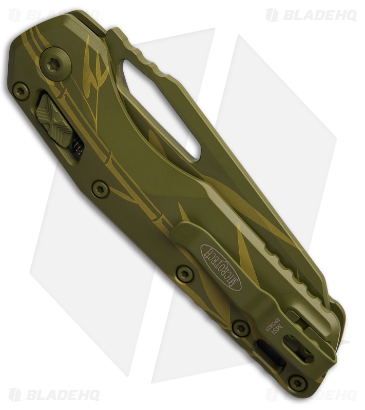 Microtech MSI Ram-Lok Knife Cerakote Bamboo Aluminum
