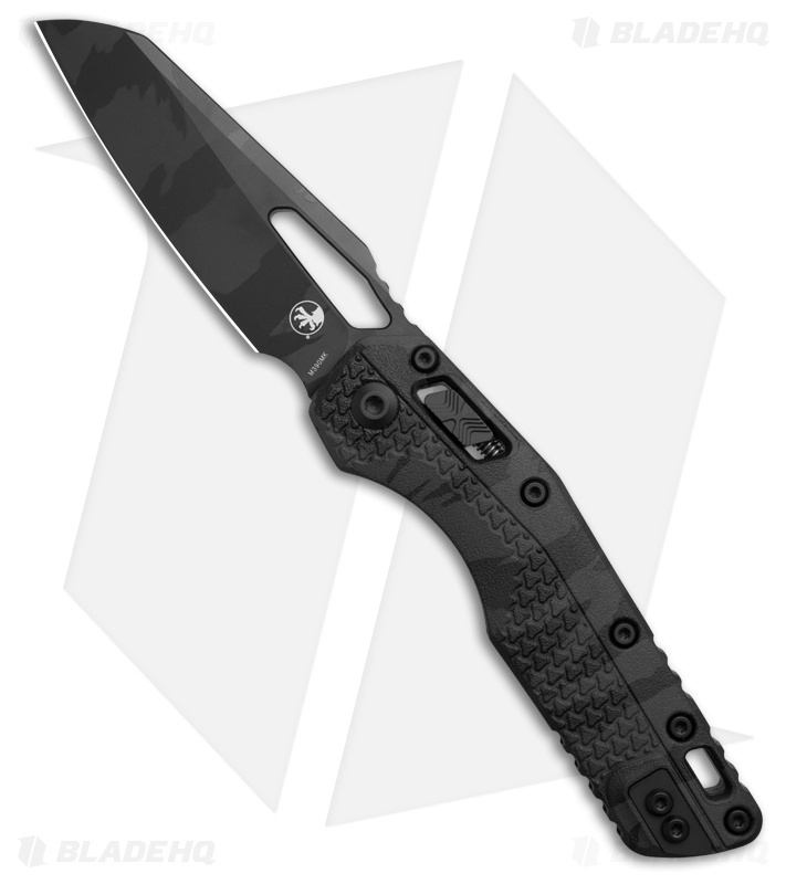 Microtech MSI Ram-Lok Knife Midnight Tiger Camo Polymer (3.9" Midnight Tiger)