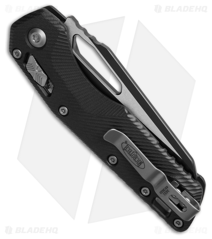 Microtech MSI Ram-Lok Knife S/E Fluted Black G-10 (3.9" Black Serr)