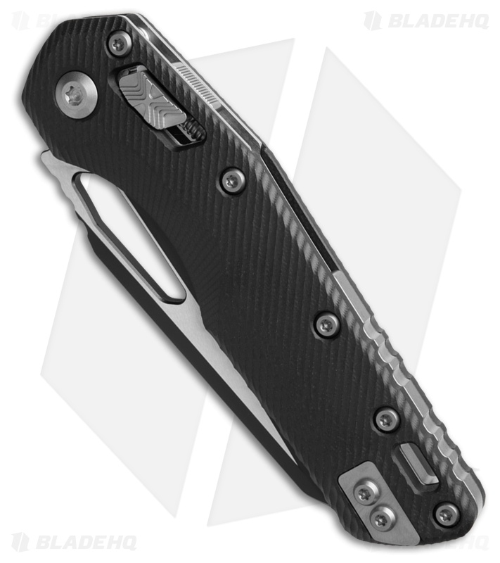 Microtech MSI Ram-Lok Knife S/E Fluted Black G-10 (3.9" Black Serr)