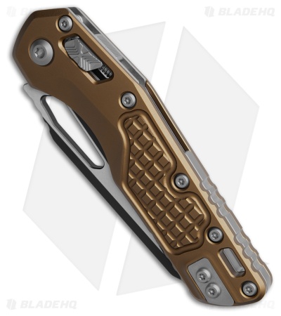 Microtech MSI Ram-Lok Knife Tan Frag Aluminum (3.9" Two-Tone)