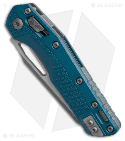 Microtech MSI Ram-Lok Knife Tri Grip Blue Cerakote Polymer (3.9" Apocalyptic)