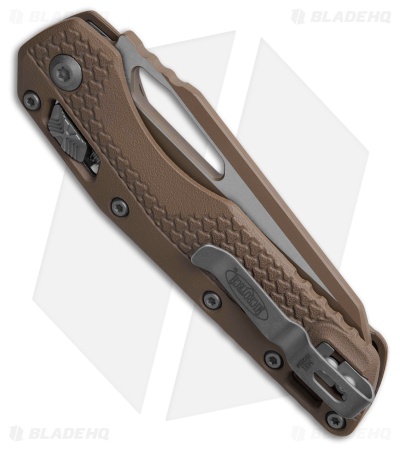 Microtech MSI Ram-Lok Knife Tri-Grip Dark Earth Polymer (3.9" Dark Earth)
