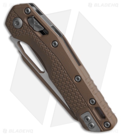 Microtech MSI Ram-Lok Knife Tri-Grip Dark Earth Polymer (3.9" Dark Earth)
