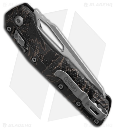 Microtech MSI Ram-Lok Knife Tri Grip Tiger Stripe Camo (3.9" Apocalyptic)