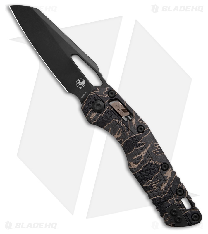 Microtech MSI Knife Tiger Stripe Camo Polymer Black Apoc