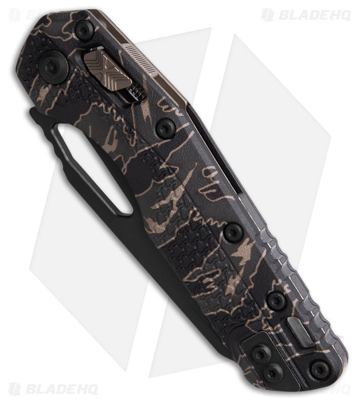 Microtech MSI Knife Tiger Stripe Camo Polymer Black Apoc