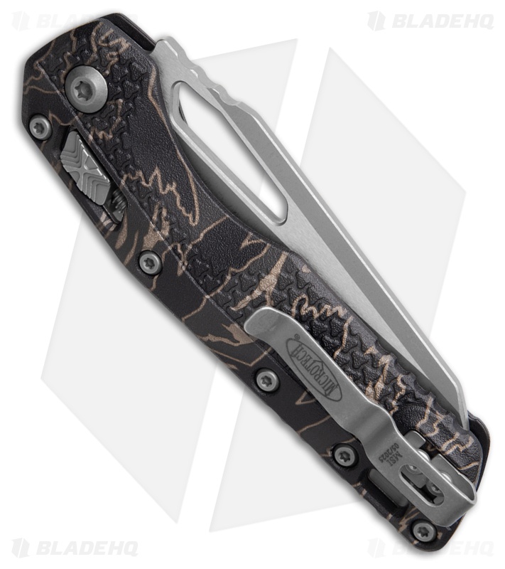 Microtech MSI Ram-Lok Knife Tri-Grip Tiger Stripe Polymer (3.9" Apoc Full Serr)