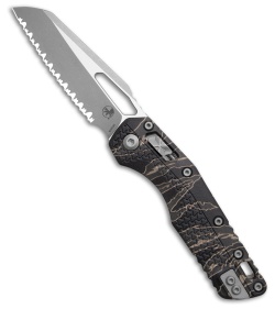 Microtech MSI Ram-Lok Knife Tri-Grip Tiger Stripe Polymer (3.9" Apoc Full Serr)