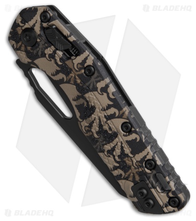 Microtech MSI Sheepsfoot Ram-Lok Knife Claw Burst Camo Polymer (3.9" Black)