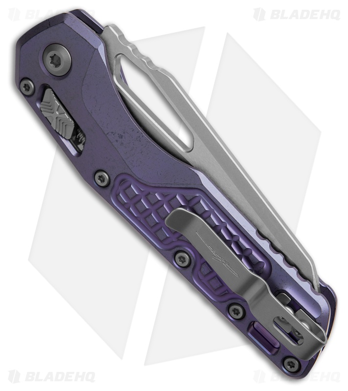 Microtech Marfione  MSI Ram-Lok Knife Purple Frag Titanium + Accents (3.9" SW)