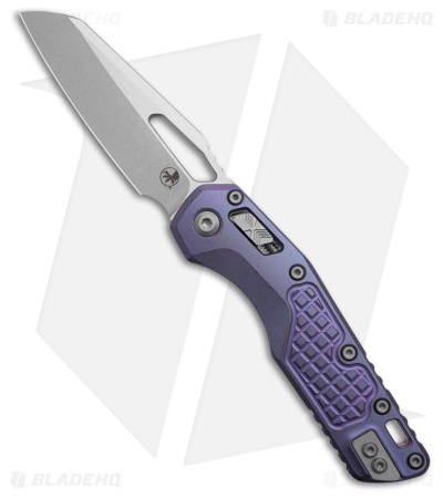 Microtech Marfione  MSI Ram-Lok Knife Purple Frag Titanium + Accents (3.9" SW)