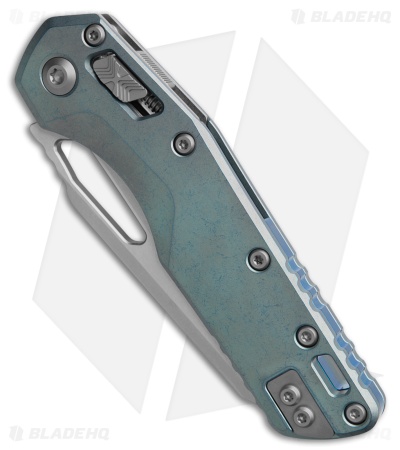 Microtech Marfione  MSI Ram-Lok Knife SW Ice Blue Titanium + Accents (3.9" SW)