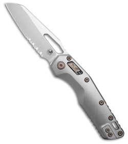 Microtech Marfione  MSI Ram-Lok Knife SW Titanium + Bronze Accents (3.9" Serr)