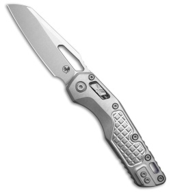 Microtech Marfione  MSI Ram-Lok Knife Frag Titanium + Purple Accents (3.9" SW)