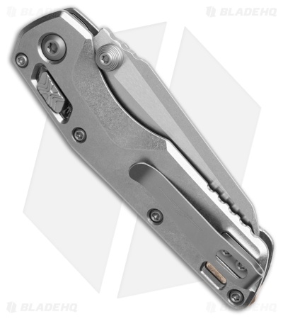 Microtech Marfione Select Ram-Lok Knife SW Titanium + Bronze Accents (3.3" SW)