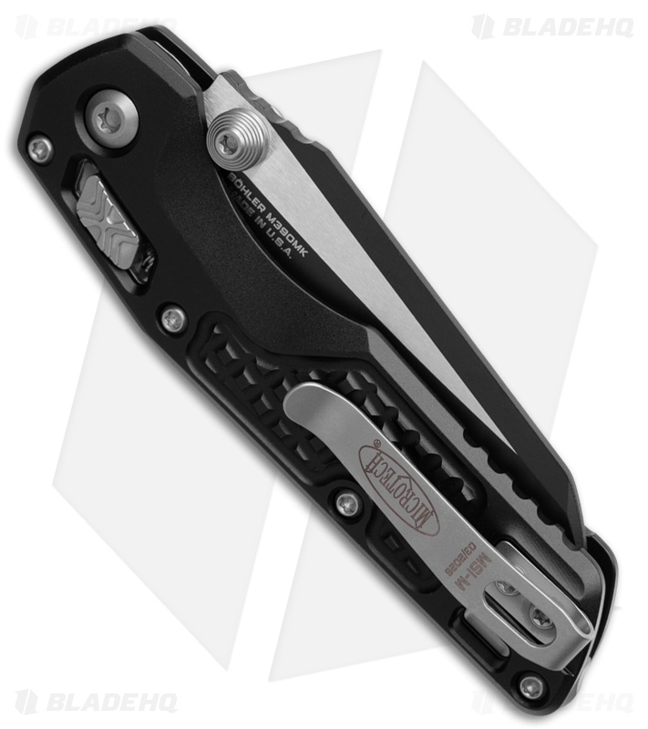 Microtech MSI Mini Knife Black Aluminum Black