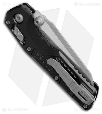 Microtech Standard Issue MSI Mini Ram-Lok Knife Black Aluminum (3.25" Apoc)