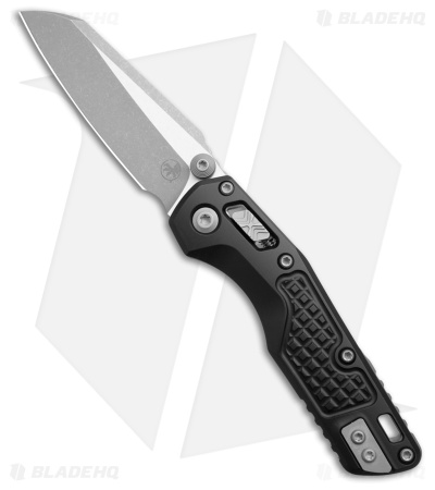 Microtech Standard Issue MSI Mini Ram-Lok Knife Black Aluminum (3.25" Apoc)